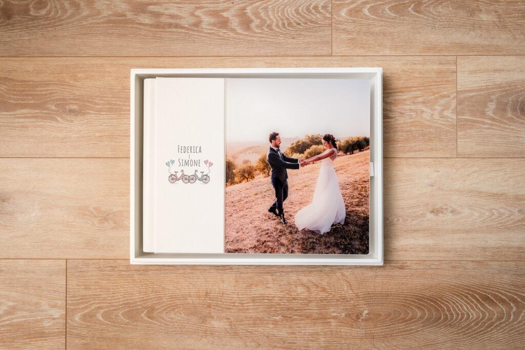 Album di nozze fotografo di matrimonio
